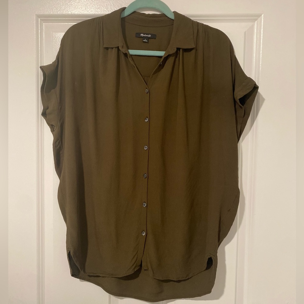 Madewell Slouchy Button Up Shirt